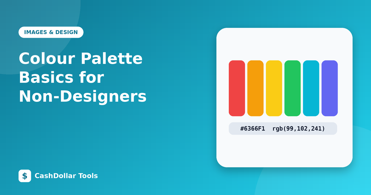 Colour Palette Basics for Non-Designers