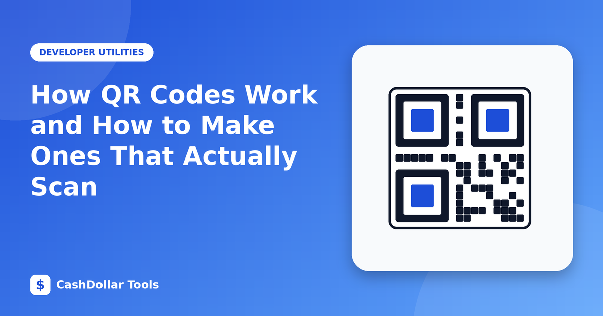 How QR Codes Work and How to Make Ones That Actually Scan