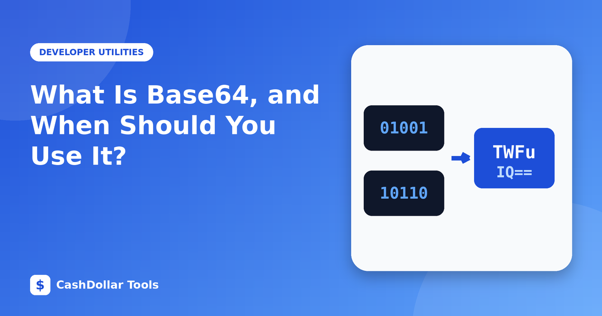 What Is Base64, and When Should You Use It?